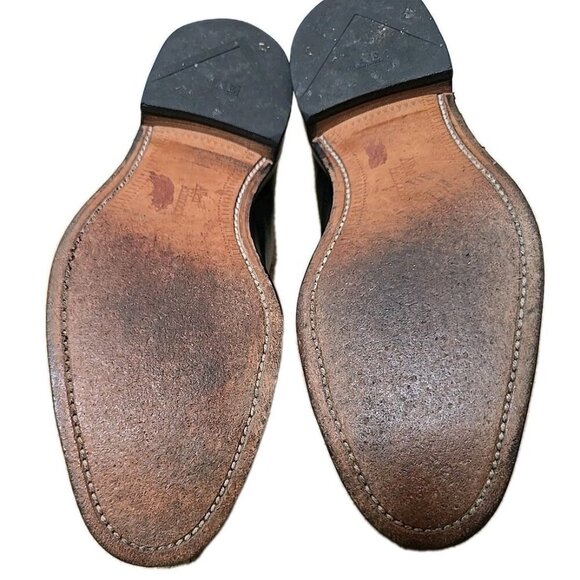 Allen Edmonds PARK AVENUE Cap-Toe Oxfords 9.5 A Black Made in USA main image 7